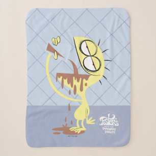 Foster's Home for Imaginary Friends   Cheese Sherpa Blanket