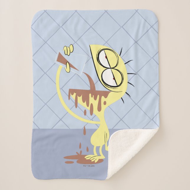 Foster's Home for Imaginary Friends | Cheese Sherpa Blanket (Front)