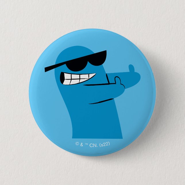 Foster's Home for Imaginary Friends | Cool Bloo 2 Inch Round Button (Front)