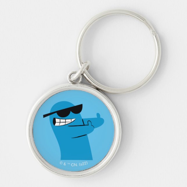 Foster's Home for Imaginary Friends | Cool Bloo Keychain (Front)