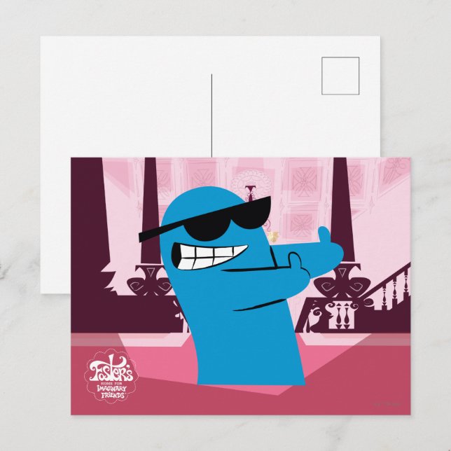 Foster's Home for Imaginary Friends | Cool Bloo Postcard (Front/Back)