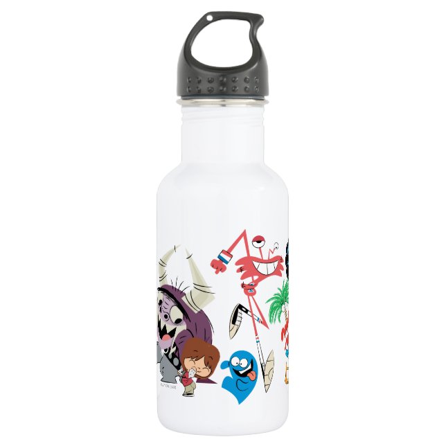 Foster's Home for Imaginary Friends | Dancing 532 Ml Water Bottle (Front)