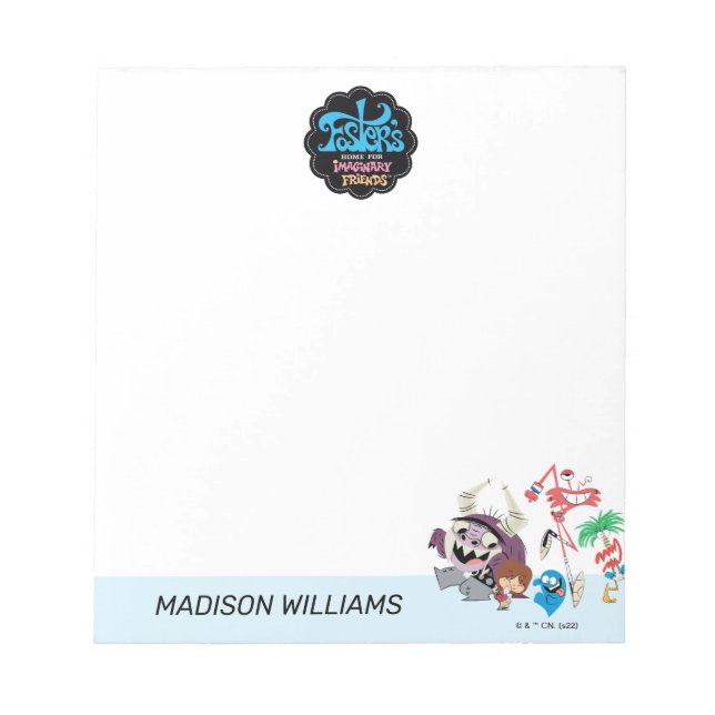 Foster's Home for Imaginary Friends | Dancing Notepad (Front)