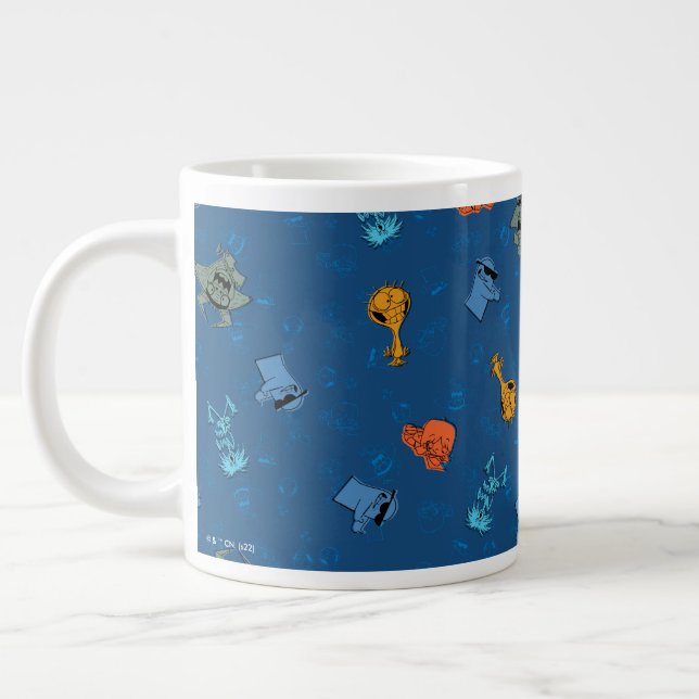 Foster's Home for Imaginary Friends | Fun Pattern Large Coffee Mug (Left)