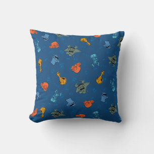Foster's Home for Imaginary Friends   Fun Pattern Throw Pillow