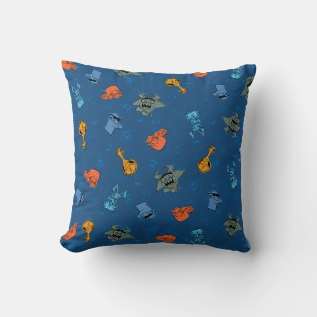Foster's Home for Imaginary Friends | Fun Pattern Throw Pillow (Front)