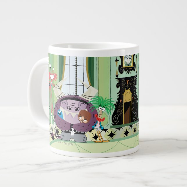 Foster's Home for Imaginary Friends | Group Hug Large Coffee Mug (Front Left)
