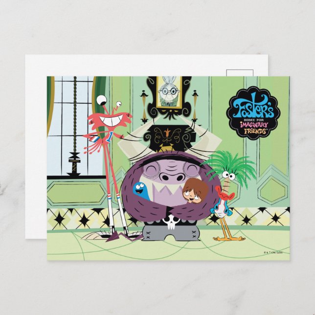 Foster's Home for Imaginary Friends | Group Hug Postcard (Front/Back)