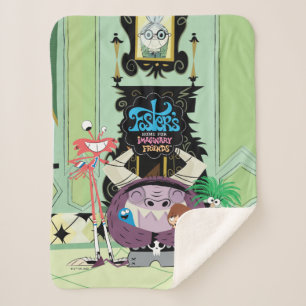 Foster's Home for Imaginary Friends   Group Hug Sherpa Blanket