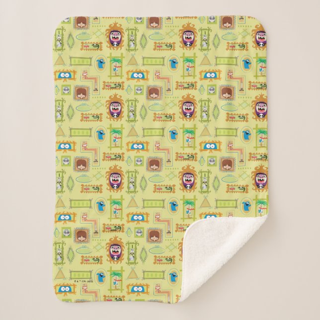 Foster's Home for Imaginary Friends | Photo Wall Sherpa Blanket (Front)