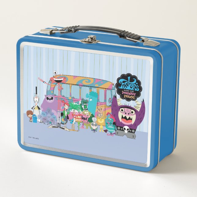 Foster's Home for Imaginary Friends | School Bus Metal Lunch Box (Front)