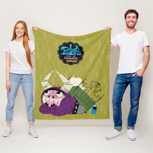 Foster's Home for Imaginary Friends | Under Bed Fleece Blanket (In Situ)