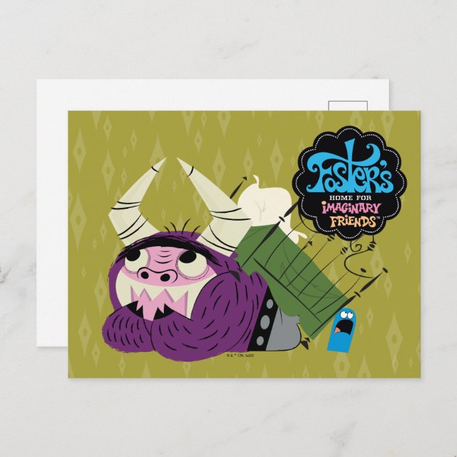 Foster's Home for Imaginary Friends | Under Bed Postcard (Front/Back)