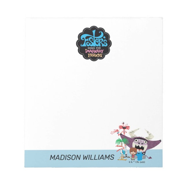 Foster's Home for Imaginary Friends | Welcome Notepad (Front)