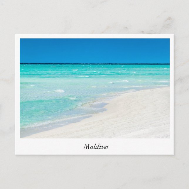 Fotheyo Island Maldives Postcard (Front)