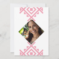 Foto Personalizada Invitación de 40 Años Aztec