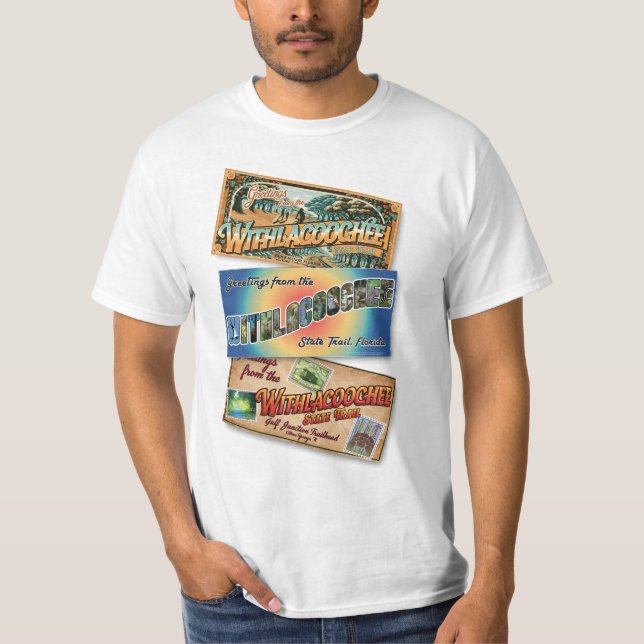 FOTWST 3 Postcards T-Shirt (Front)