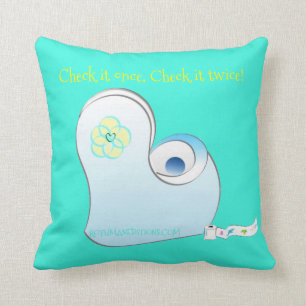 Fou coussin s'exerçant de Poop~A~Doo