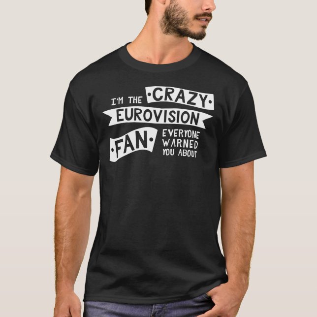 Fou Eurovision Fan Essential T-Shirt (Devant)