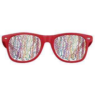 fou forêt fun coloré rétro lunettes de soleil