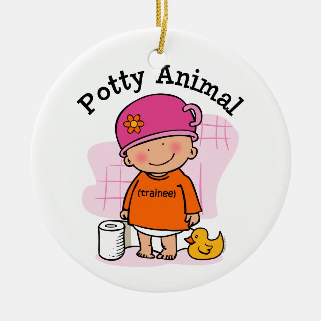 Fou ornement animal de fille (Devant)