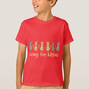Fou pour des T-shirts et des cadeaux de minous