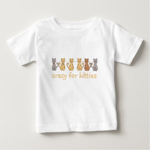 Fou pour des T-shirts et des cadeaux de minous