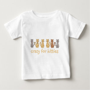 Fou pour des T-shirts et des cadeaux de minous