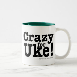 Fou pour la tasse de café de concepteur d'UKE