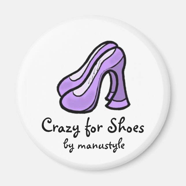 Fou pour le Magnet de chaussures (Devant)