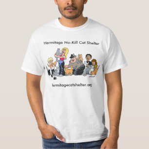 Fou pour le T-shirt de chats