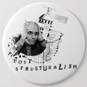 Foucault 6 Inch Round Button