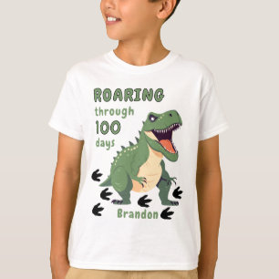 Fouiller pendant 100 jours de T-shirt scolaire