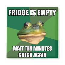 Foul Bachel Frog Empty Fridge