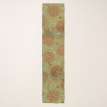 Fleur de soleil verte rouille moderne
