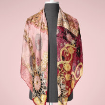Médaillons et Chaînes Rose Pâle
