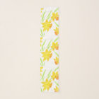 Motif de jonquilles d'aquarelle