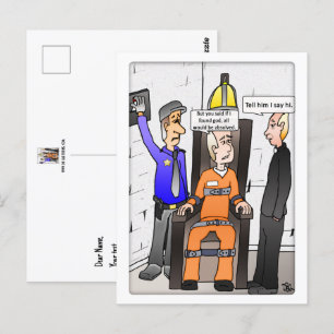 Found God White Postcard