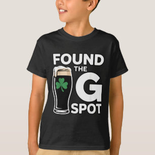 Found The G Spot Funny St Patricks Day T-Shirt