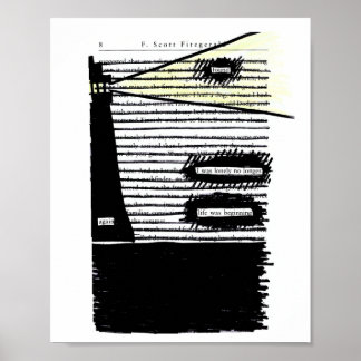 Found (The Great Gatsby) Poster