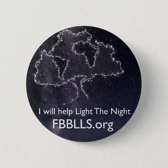 Foundation Beyond Belief Light The Night sky 2 Inch Round Button (Front)