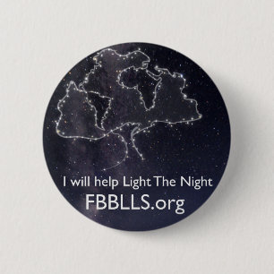 Foundation Beyond Belief Light The Night sky 2 Inch Round Button