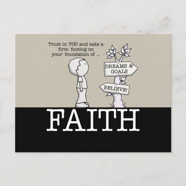 Foundation of Faith Postcard (Front)