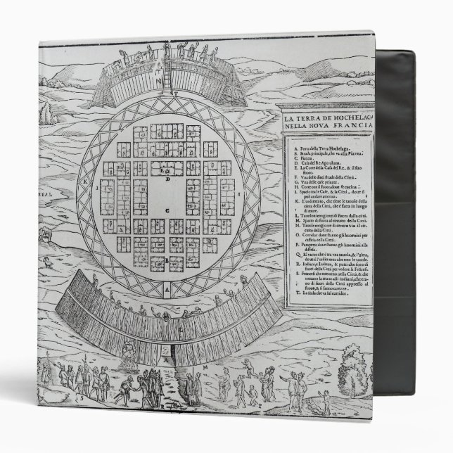 Foundation of Hochelaga Binder (Front/Inside)