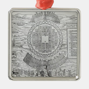 Foundation of Hochelaga Metal Ornament