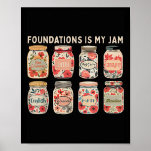 Foundations Clical Conversations Is My Jam Homesch Poster
