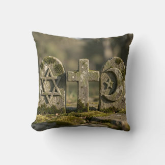 Foundations Of Faith – Sacred Architecture Art Throw Pillow