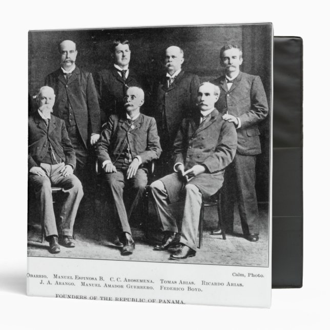 Founders of the Republic of Panama Binder (Front/Inside)