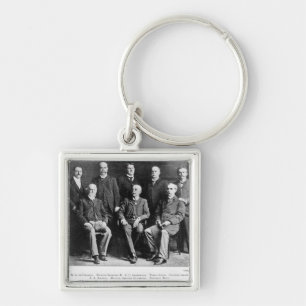 Founders of the Republic of Panama Keychain