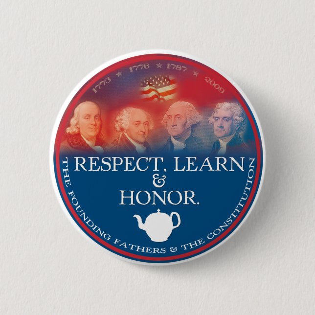 Founding Fathers Button (Front)
